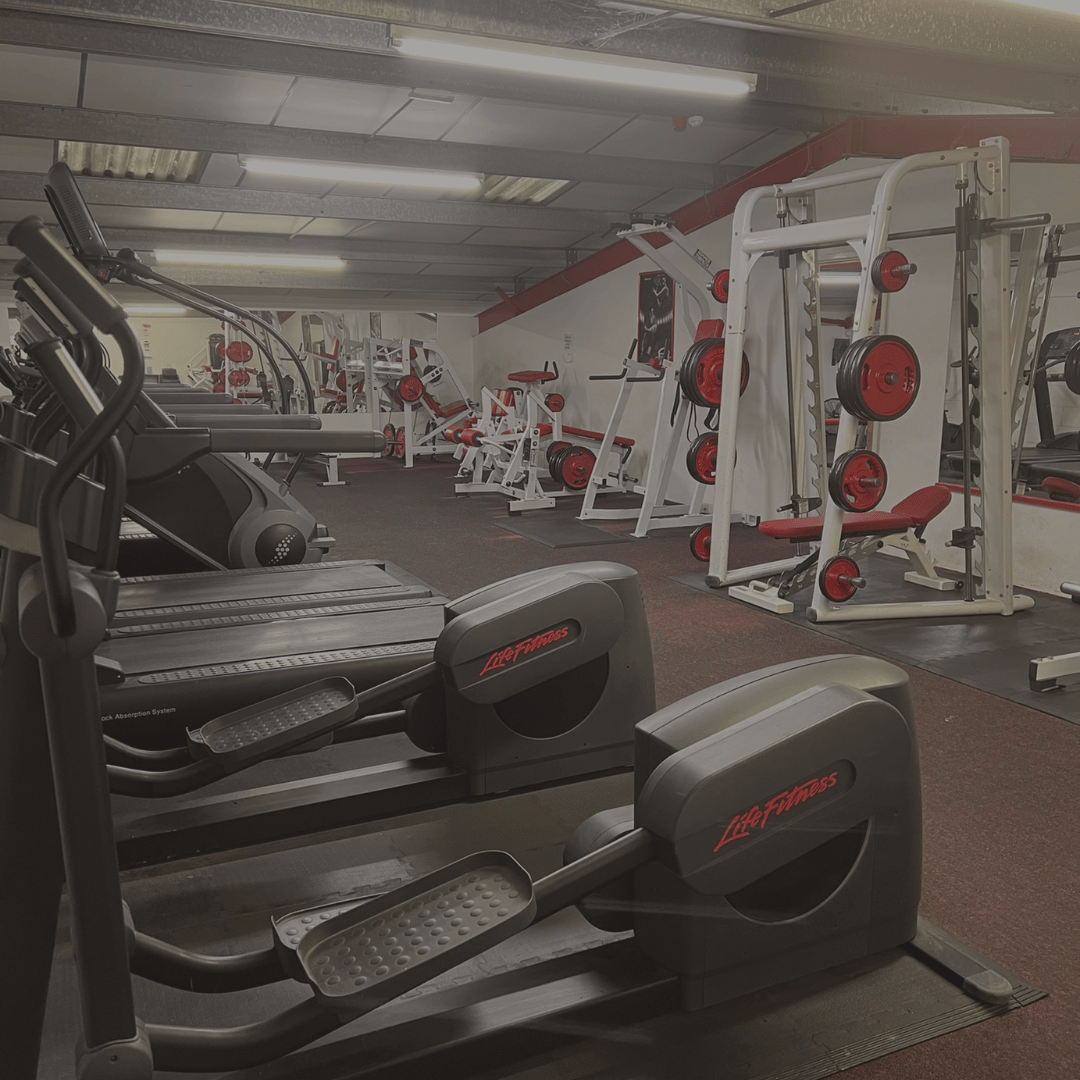 Cross trainers in Cardio Room